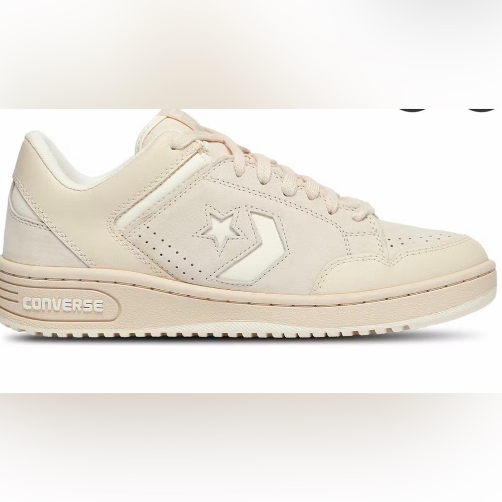 New Converse Weapon Ox Light Dune/Egret Shoes Men’s Size 10 - Women Size 11.5